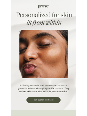 Prose Hair - Glass skin in 3 personalized steps