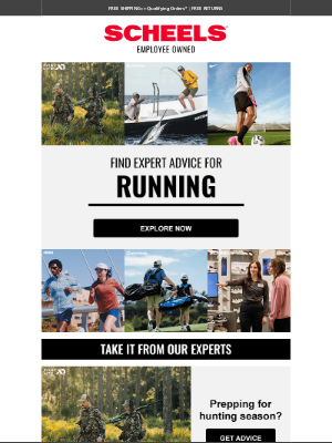 SCHEELS - Need Advice? Take It from the Experts