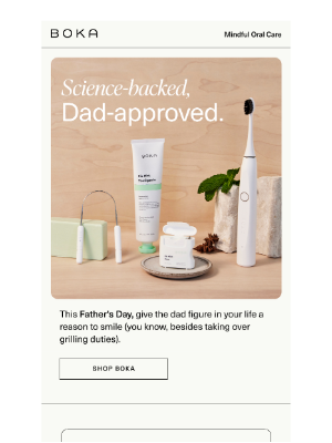 Boka - Science-backed, Dad-approved.