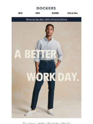 Dockers - Workday Khaki