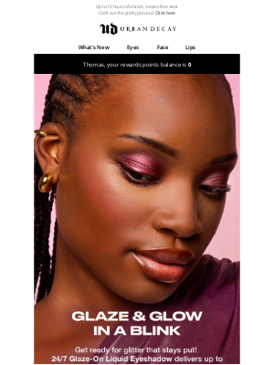 Urban Decay - Shimmer That Lasts with 24/7 Glaze-On Eyeshadow