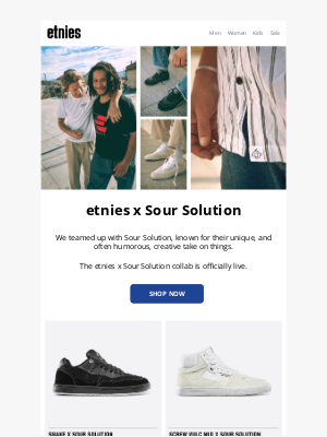Etnies - etnies X Sour Solution Collab