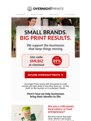 Overnight Prints - Real business. Real results.