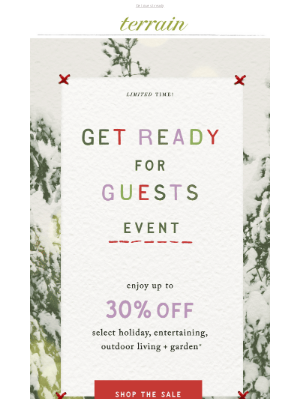 Anthropologie - Up to 30% OFF furniture, holiday decor  + more!