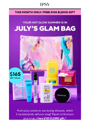 ipsy - Your Glam Bag sneak peek just arrived