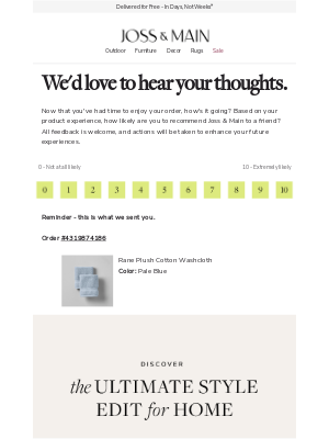 Did you love our products?