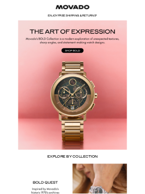 Movado - The Bold Side of Time