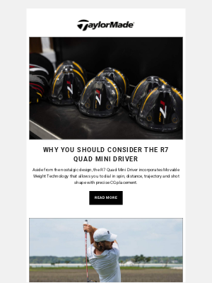TaylorMade Golf - Why Play the R7 Quad Mini Driver?
