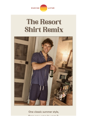 Marine Layer - The 3 Most Interesting Resort Shirts