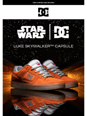 DC Shoes (UK) - The Luke Skywalker™ Collection Is Here