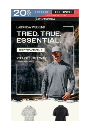 Branded Bills - Adventure-Ready Apparel