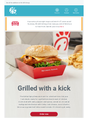 Chick-fil-A - Kick off today with new fall flavors