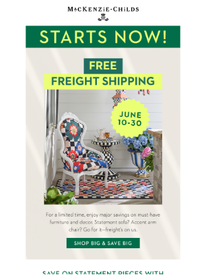 MacKenzie Childs LLC - Must-have statement pieces, delivered FREE