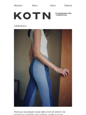 Kotn - Fall Bottoms