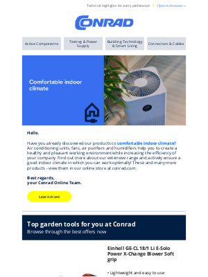 Conrad Electronic International GmbH & Co. KG - Your weekly recommendations are waiting for you!