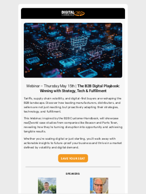 Internet Retailer - [Webinar May 15] The B2B Digital Playbook