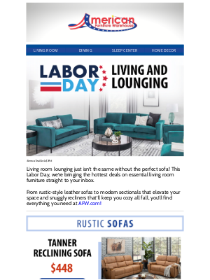 American Furniture Warehouse - Lounging Around?