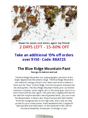 RailRiders Adventure Clothing - Dedicated to Commander Cody - Scramble for what's Left - 15-60% Off