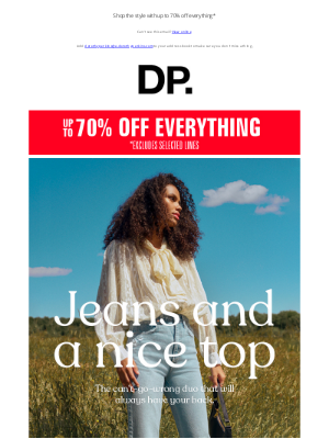 Dorothy Perkins (UK) - Name a more iconic duo…