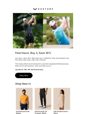 Castore - For Father's Day. Built to Perform.