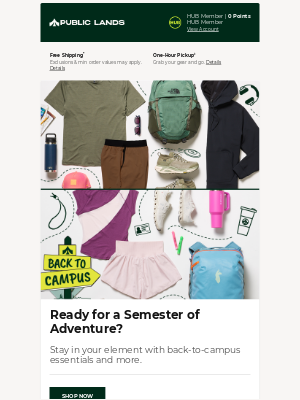 Public Lands - Spotlight on new campus faves 🔦