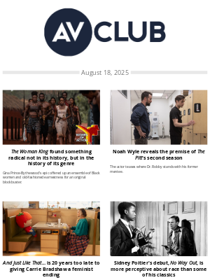 The A.V. Club - The Woman King marked a return to earnest action epics