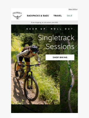Osprey Packs - Singletrack season is here 🚵🏽
