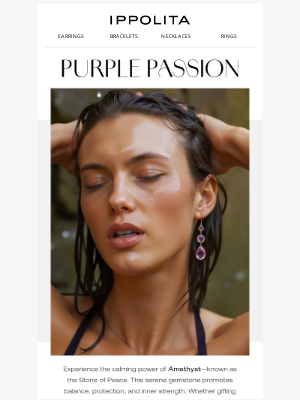 IPPOLITA - Discover the Tranquil Beauty of Amethyst