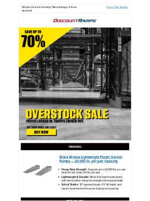 Discount Ramps - 🟨 OVERSTOCK ALERT 🟨 Up to 70% Off 🟨
