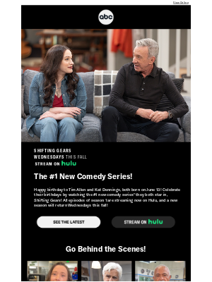 Disney - Celebrate Father's Day with #1 New Comedy Shifting Gears!