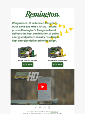 Remington - Tungsten Waterfowl Takedown