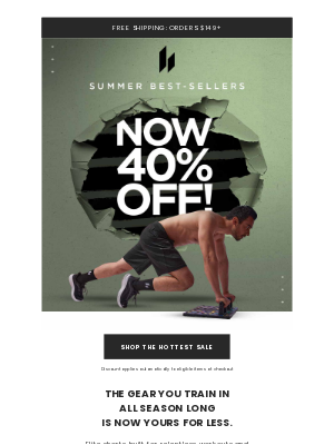 HYLETE LLC - 40% OFF Summer Best-Sellers