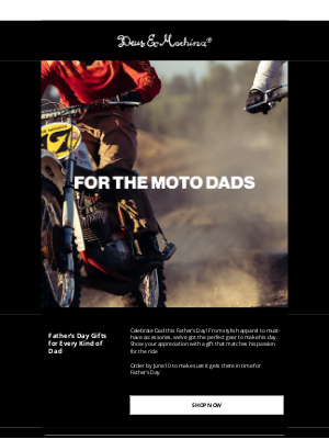 Deus Ex Machina - For the Moto Dad