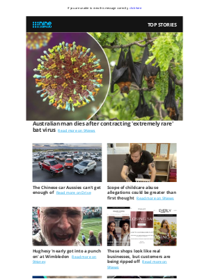 9NOW (Australia) - PM Edition: Man dies after contracting 'extremely rare' virus | Chinese car Aussies can't get enough of