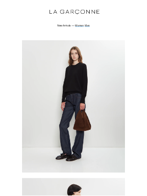 La Gar̤onne - Bon Weekend — Round up of New Arrivals This Week Featuring The Row + Shop Men's Collections In-Store First