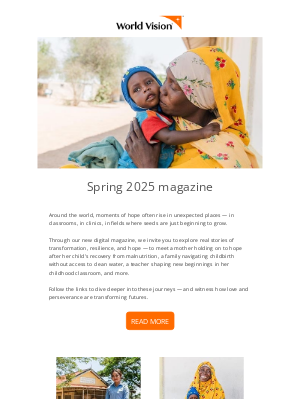 World Vision USA - Spring 2025 magazine