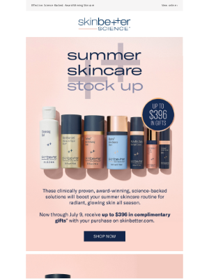skinbetter - Summer Skincare Stock Up is Happening Now