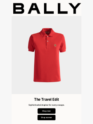 Bally - The Travel Edit
