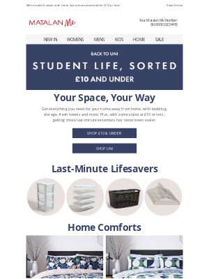 Matalan (United Kingdom) - Ready for Uni? 📚✅