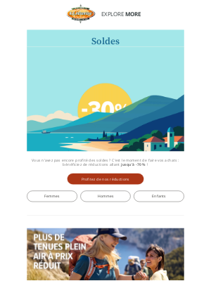 A.S. Adventure (France) - Les soldes battent leur plein : jusqu’à -70 %