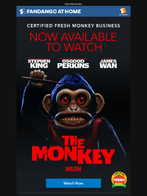 Vudu - 🐵Your Weekend Movie Watchlist