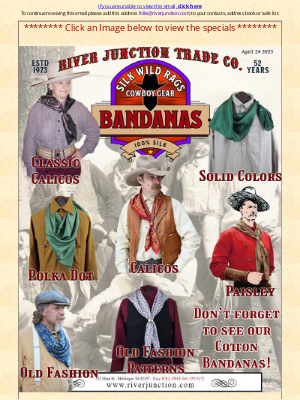 River Junction Trade Co. - A Wildrag for Every Occasion