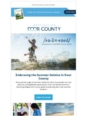 Destination Door County - How to Spend Your Summer in Door County ☀