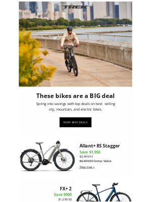 Trek Bicycle - Our best deals for your best rides