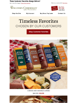Wisconsin Cheeseman - Looking for the Perfect Gift? You Can’t Go Wrong with These Customer Favorites!