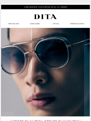 DITA Eyewear - Past Meets Future: SPACECRAFT in a Bold New Colorway