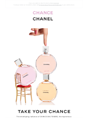 Chanel (UK) - A new gesture. A new way to take your CHANCE.