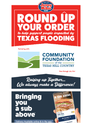 Jersey Mikes - Round Up Your Order!