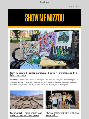 Missouri University - Botanic garden collection; ZOU to YOU; and more