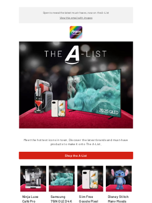 Argos (United Kingdom) - Meet the hottest icons in town 👀✨
